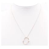 Tiffany & Co. Open Heart Necklace