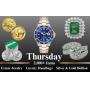 Thursday May 14th Jewelry, Coins & Luxury Handbags!