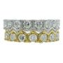 Brilliant 1.33 ct VS Diamond 2 Tone Ring