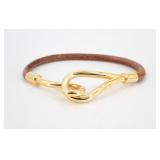 Hermes Jumbo Leather Bracelet