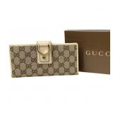 Gucci GG Canvas Wallet