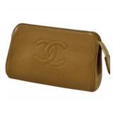 Chanel Leather Cosmetic Pouch