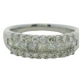 Platinum 1.00 ct Natural VS Diamond Ring