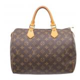Louis Vuitton Monogram Speedy 30 Handbag