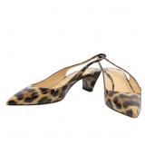 Christian Louboutin Leopard Print Slingback