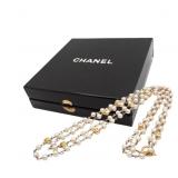 Chanel Long Pearl Necklace