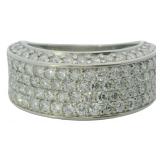 Platinum 2.20 ct Natural VS Diamond Ring