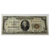1929 $20 Virginia Federal Reser