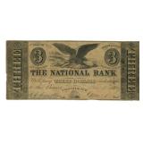 1857 $3 Rhode Island Obsolete Note