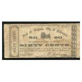 1862 60 Cent Virginia Note
