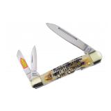 Steel Warrior Winter Aged Lockback Whittler Knife