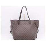 Louis Vuitton Damier Neverfull MM Tote Bag