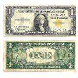 1935 $1 Silver Certificate North Africa Note