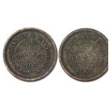 1863 Civil War Store Card