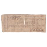 60 Cent Richmond Virginia Obsolete Note