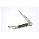 Steel Warrior Stag Bone Resin Toothpick Knife