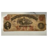 One Dollar Viriginia Treasury Note