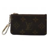 Louis Vuitton Monogram Pochette Cles Coin Purse