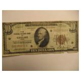 1929 $10 Ohio Federal Reserve Bank Note