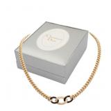 Christian Dior Rhinestone Gold Necklace