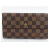 Louis Vuitton Damier Ebene Long Wallet