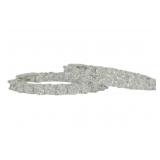 Brilliant 6.00 ct Inside Out Diamond Hoop Earrings