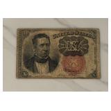 10 Cent Fractional Currency