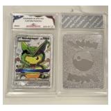 Pokï¿½mon Silver Foil Custom Pikachu Card
