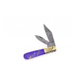 Michael Prater Purple Matrix Barlow Knife