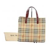 Burberry Check Handbag