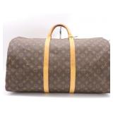 Louis Vuitton Monogram Keepall 55 Boston Bag