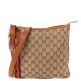 Gucci GG Canvas Jolicoeur Crossbody Bag