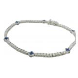.Brilliant 2.45 ct VS Diamond Bracelet