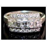 Platinum 1.32 ct Natural VS Brilliant Diamond Ring