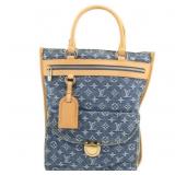 Louis Vuitton Monogram Flat Shopper Tote Bag