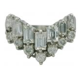 Platinum 1.02 ct Natural VS Diamond Ring