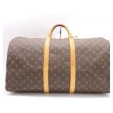 Louis Vuitton Monogram Keepall 55 Boston Bag