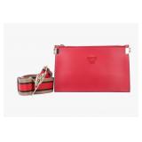 Versace La Medusa Leather Shoulder Bag