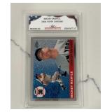 2006 Topps Chrome Mickey Mantle Card