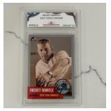 2007 Topps Chrome Mickey Mantle Card