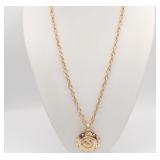 Versace Medusa Top Necklace