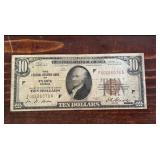 1929 $10 Atlanta Federal Reserve Bank Note