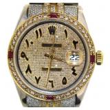 Rolex Oyster Perpetual Datejust 36 w/Diamonds