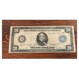 1914 $20 Federal Reserve Bank Note