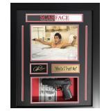 Scarface Display W/ Props & Facsimile Signature