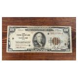 1929 $100 Cleveland Federal Reserve Bank Note