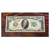 1928 $10 United States Federal Reserve Note