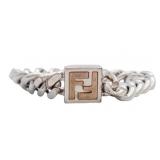 Fendi FF Logo Chain Bracelet