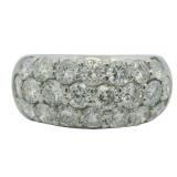 Platinum 3.01 ct Natural VS Diamond Ring