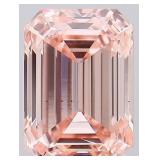 Emerald Pink Cut 1.13 ct VS Lab Diamond